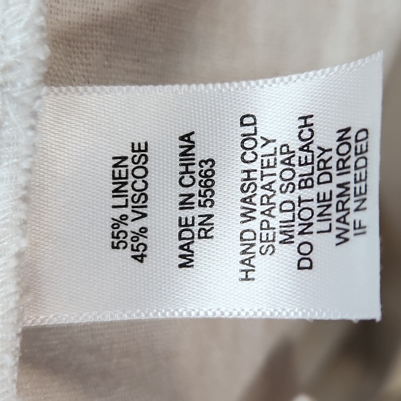 linen button up blouse - Picture 12 of 12